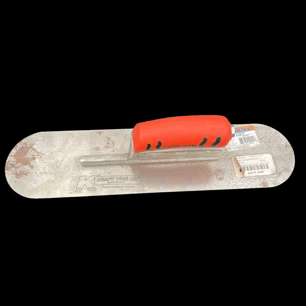 Carbon Steel Pool Trowel, 16"x4"