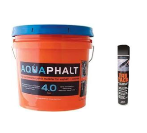 Bundle of 4.0 Permanent Asphalt Repair & Tru Tack