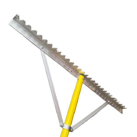 36" Serrated, 7' Handle
