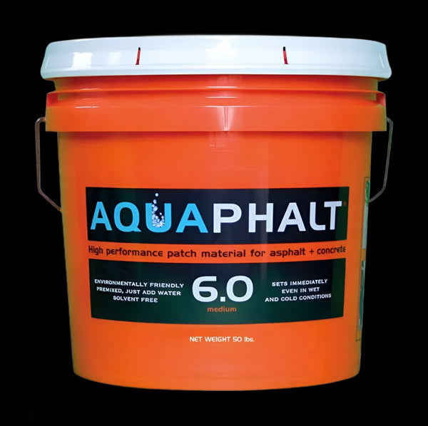 AQUAPHALT 4.0/6.0 Permanent Asphalt Repair for potholes, driveways, and roads