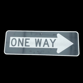 One Way Right Arrow (36x12)