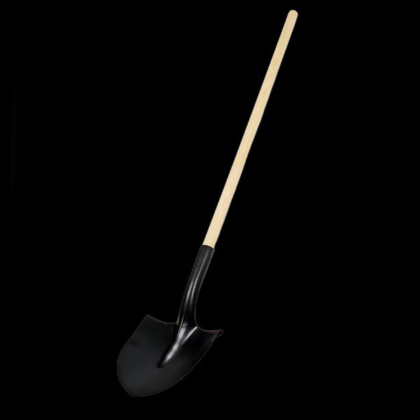 Wood Spade Shovel (Long Handle)