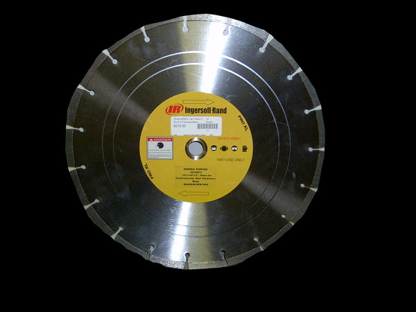 Pemium 14" Diamond Blade .125 X 1-20MM LDH-65 W/G