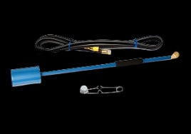 Torch 2' Long Blue Handle