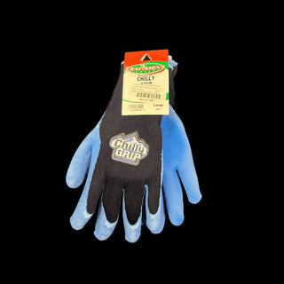 Deep Freeze Blue Rubber Palm Gloves